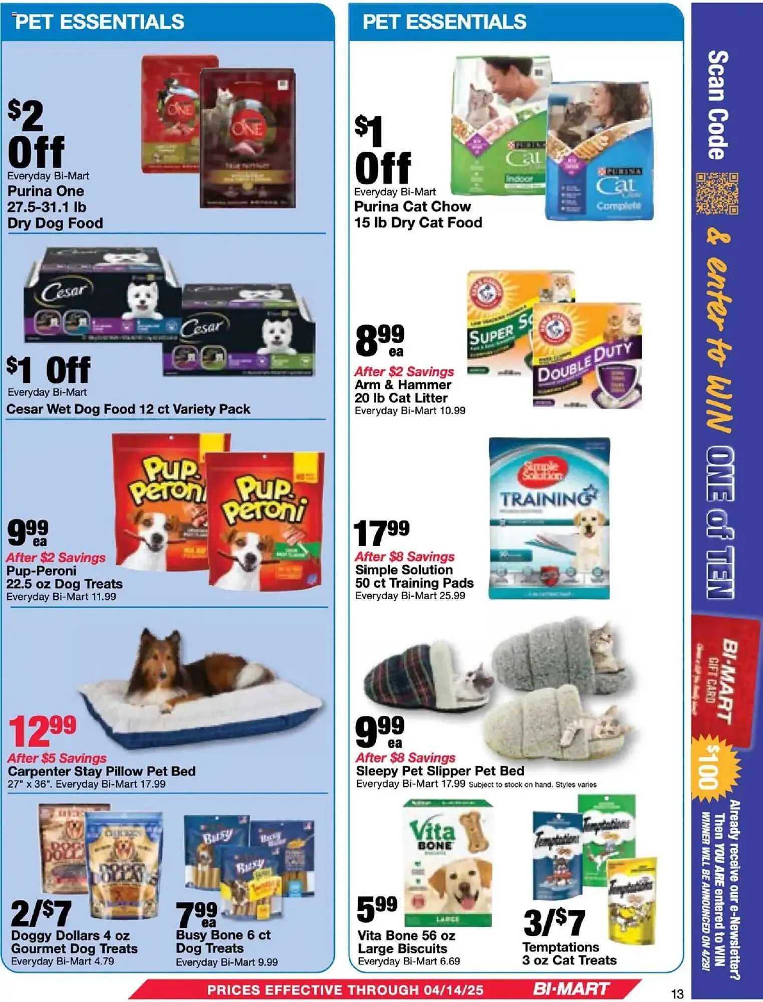 Weekly ad Bi-Mart Weekly Ad from March 25 to April 14 2025 - Page 13