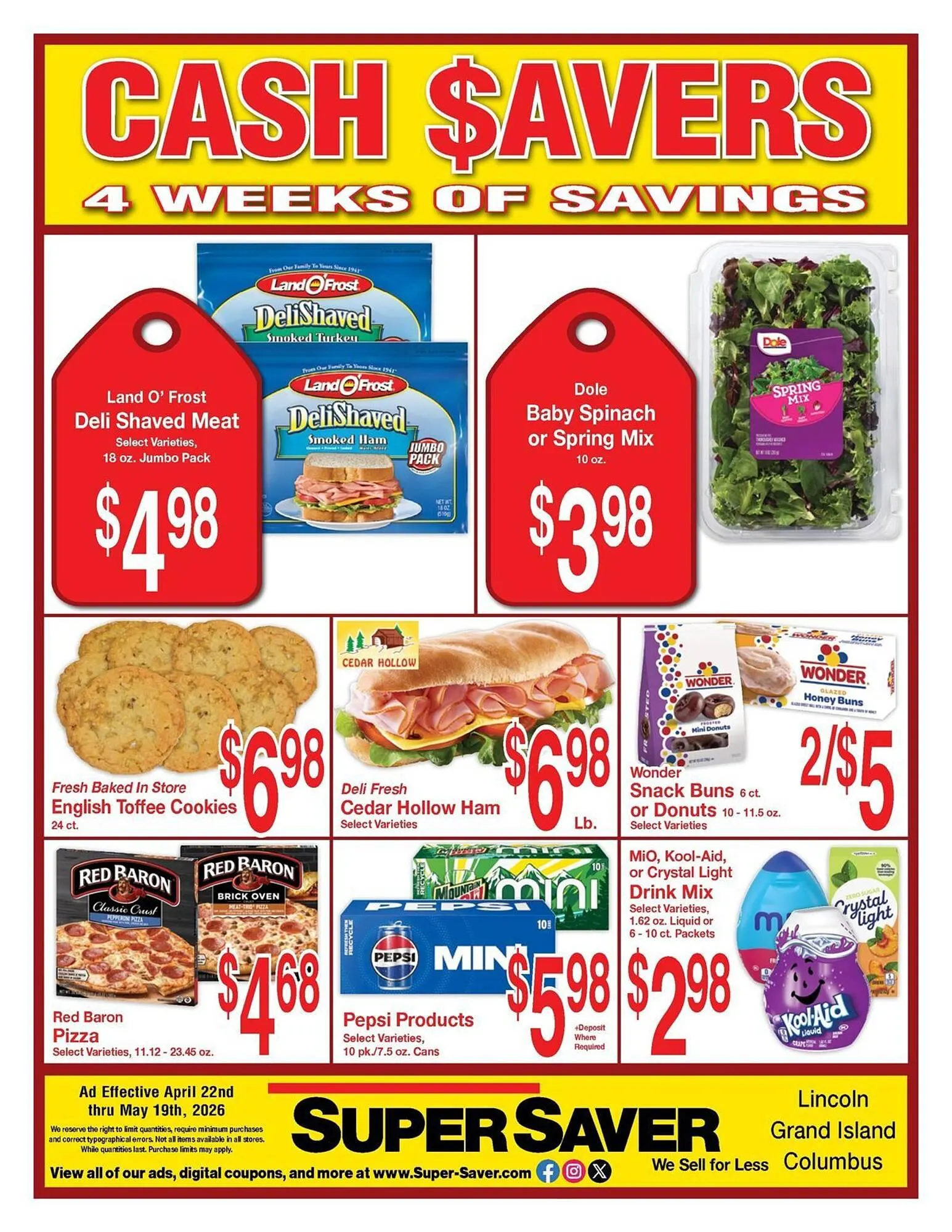 Super Saver weekly ad - 1