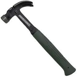 Masterforce® 16 oz. Solid Steel Curved Claw Hammer with Nail Start