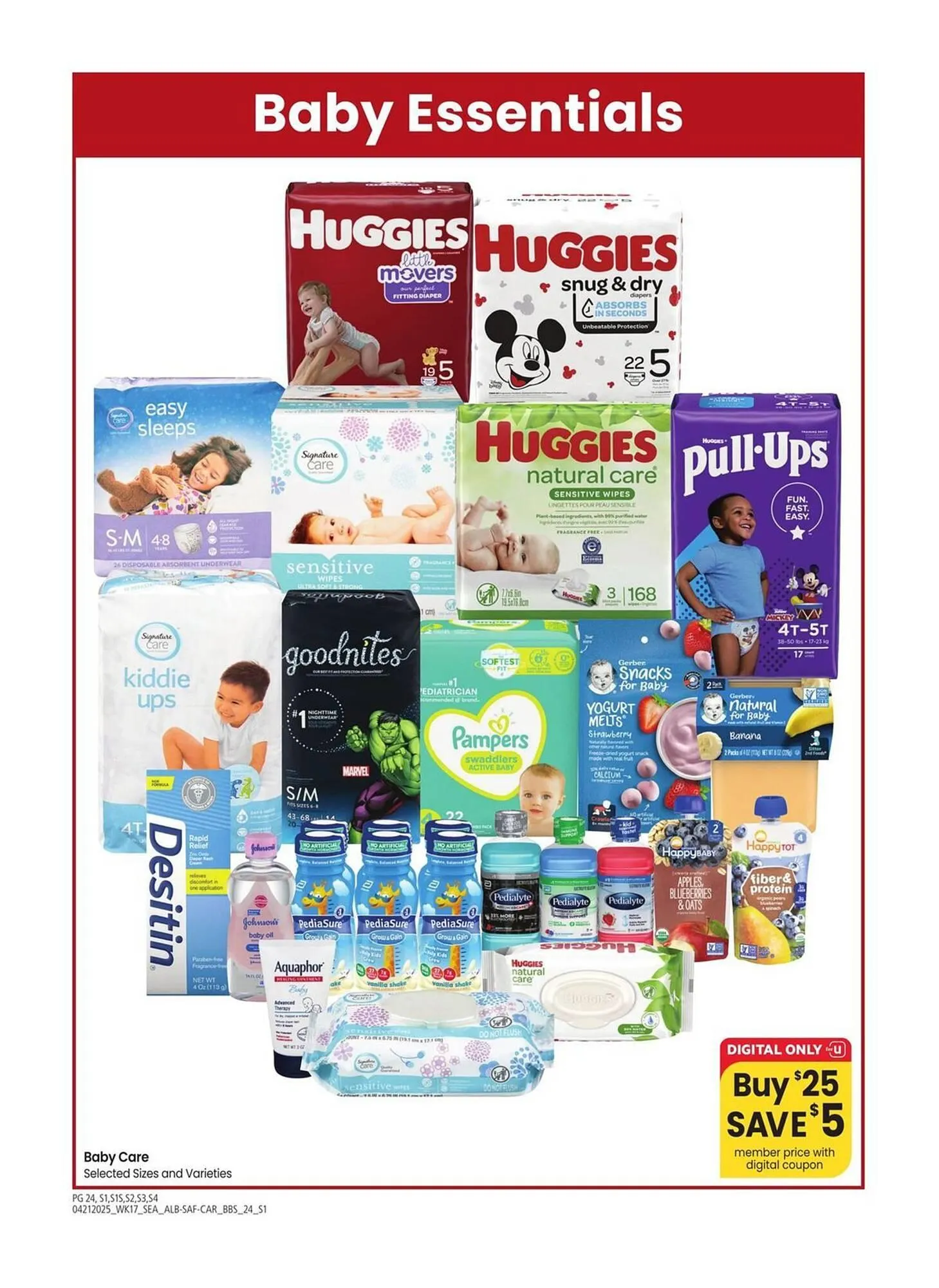 Weekly ad Albertsons Weekly Ad from April 21 to May 18 2025 - Page 24