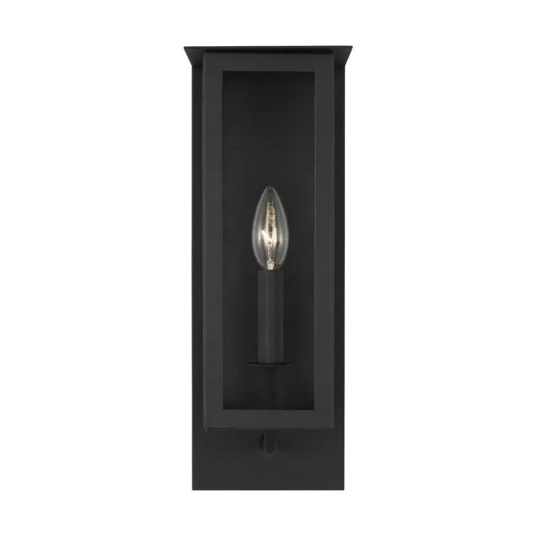 Dresden 1 Light Lantern Textured Black