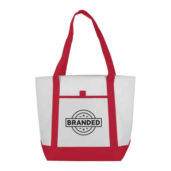 Lighthouse Boat Tote Bag