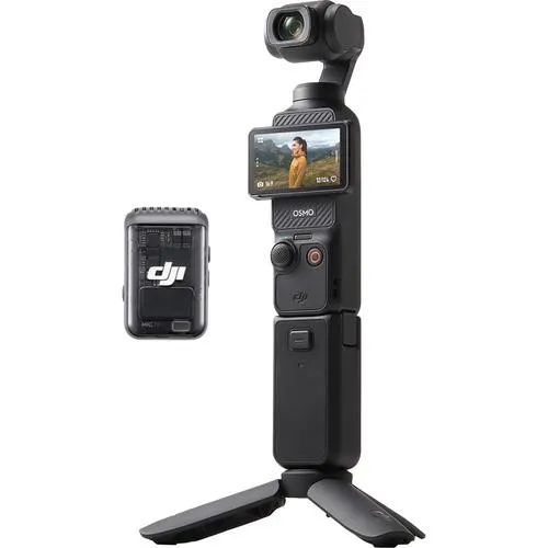 DJI Osmo Pocket 3 Creator Combo 4K 120fps Handheld 3-Axis Gimbal - CP.OS.00000302.01