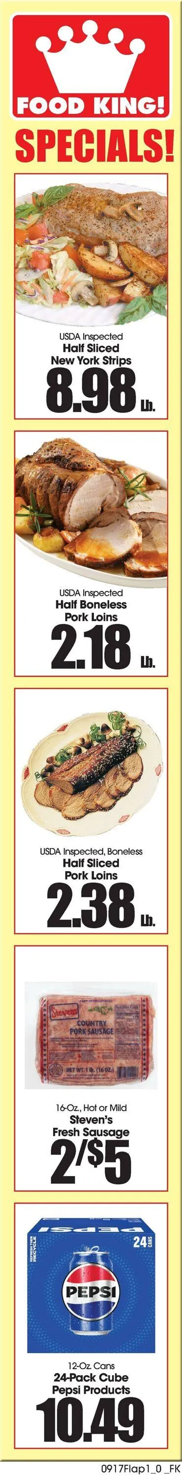 Weekly ad Food King Current weekly ad from September 17 to September 23 2025 - Page 5