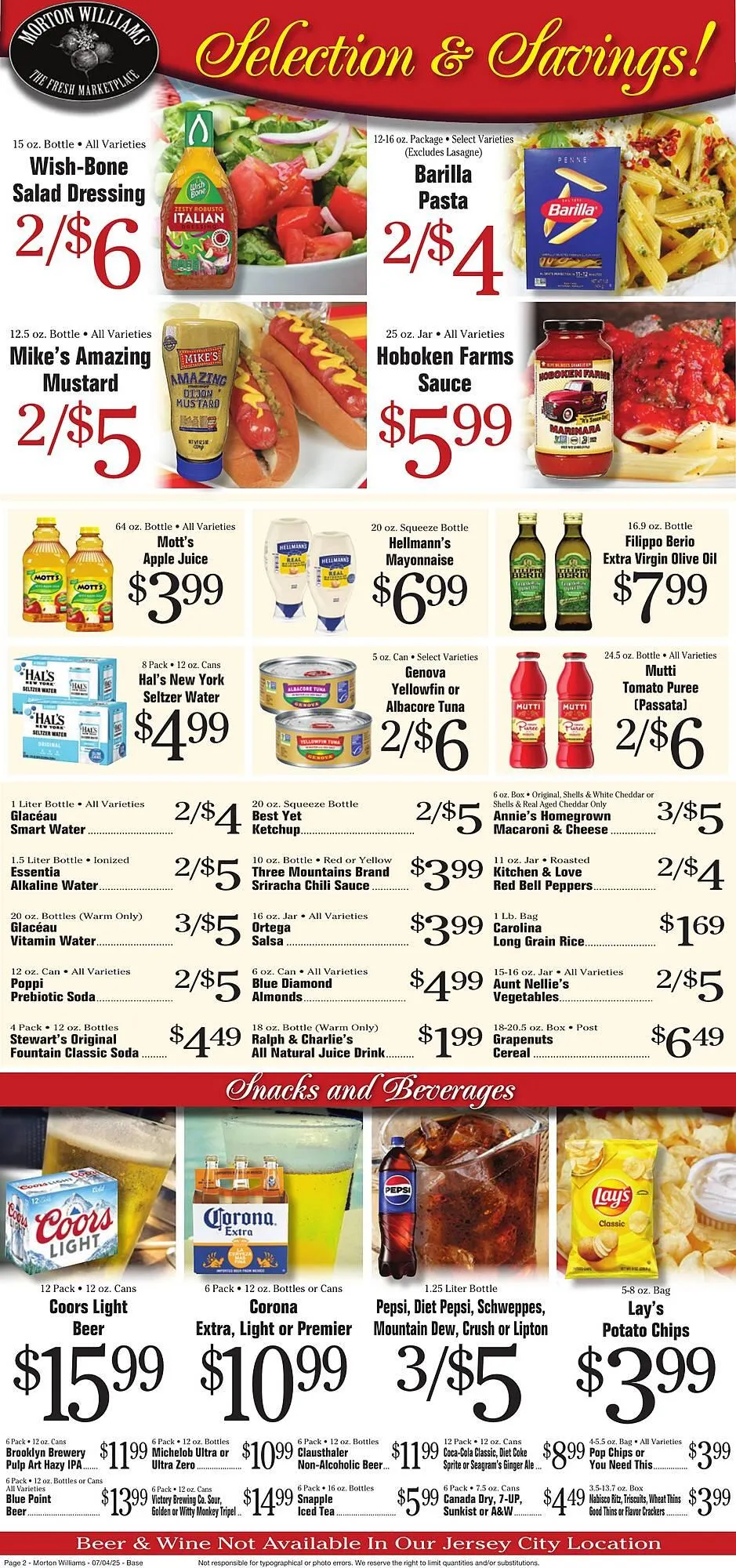 Weekly ad Morton Williams Weekly Ad from July 4 to July 10 2025 - Page 2