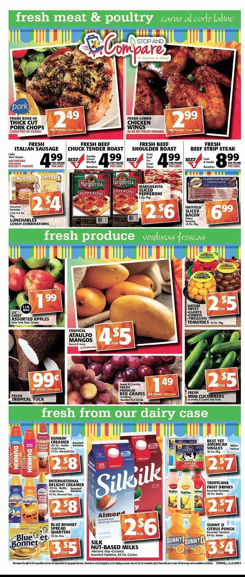 Catálogo de Stop and Compare Markets Weekly Ad 18 de abril al 24 de abril 2025 - Página 3
