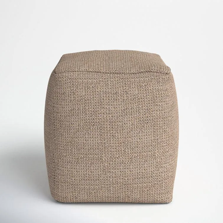 Aya Outdoor Ottoman with Cushion