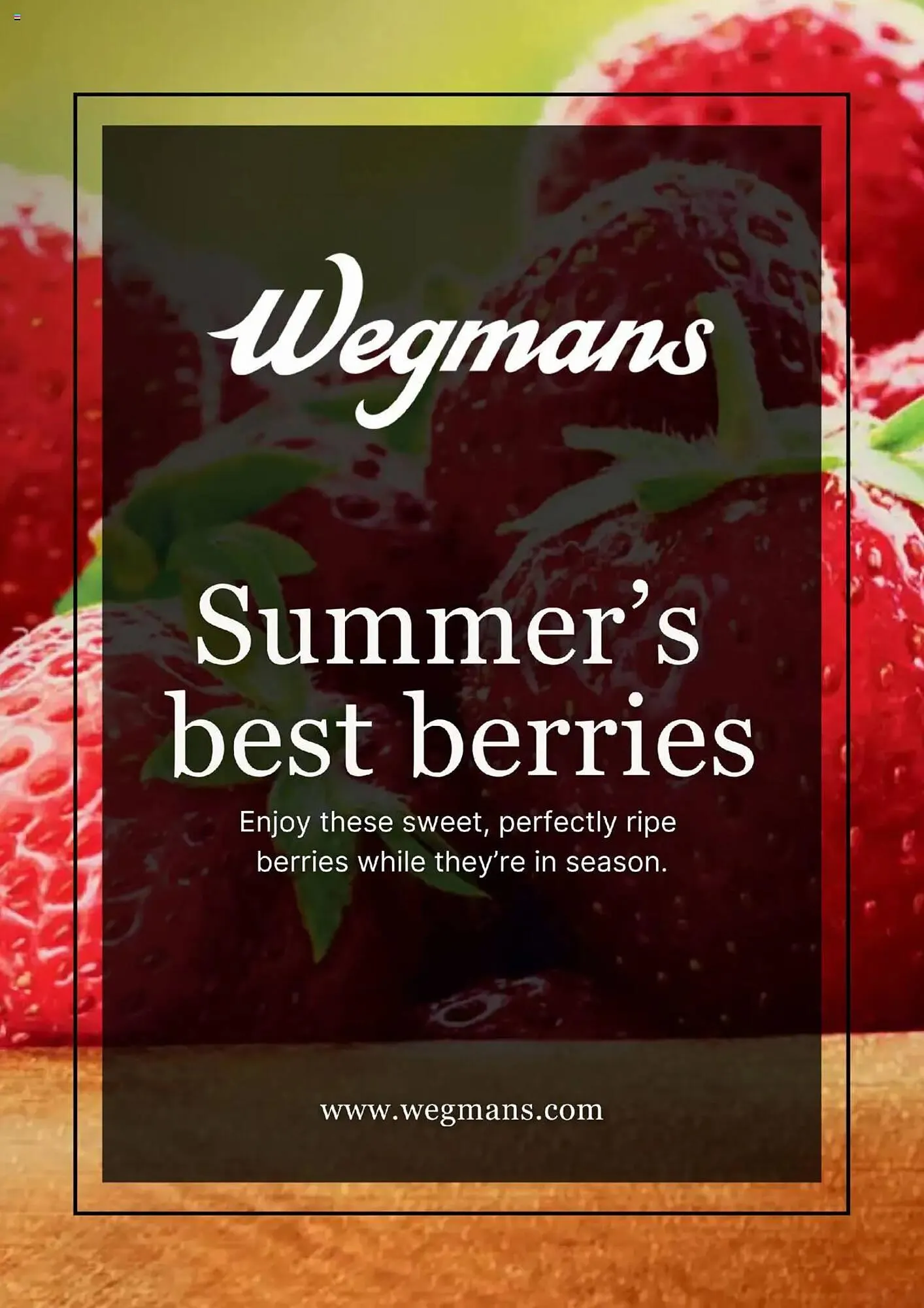 Wegmans Weekly Ad - 1