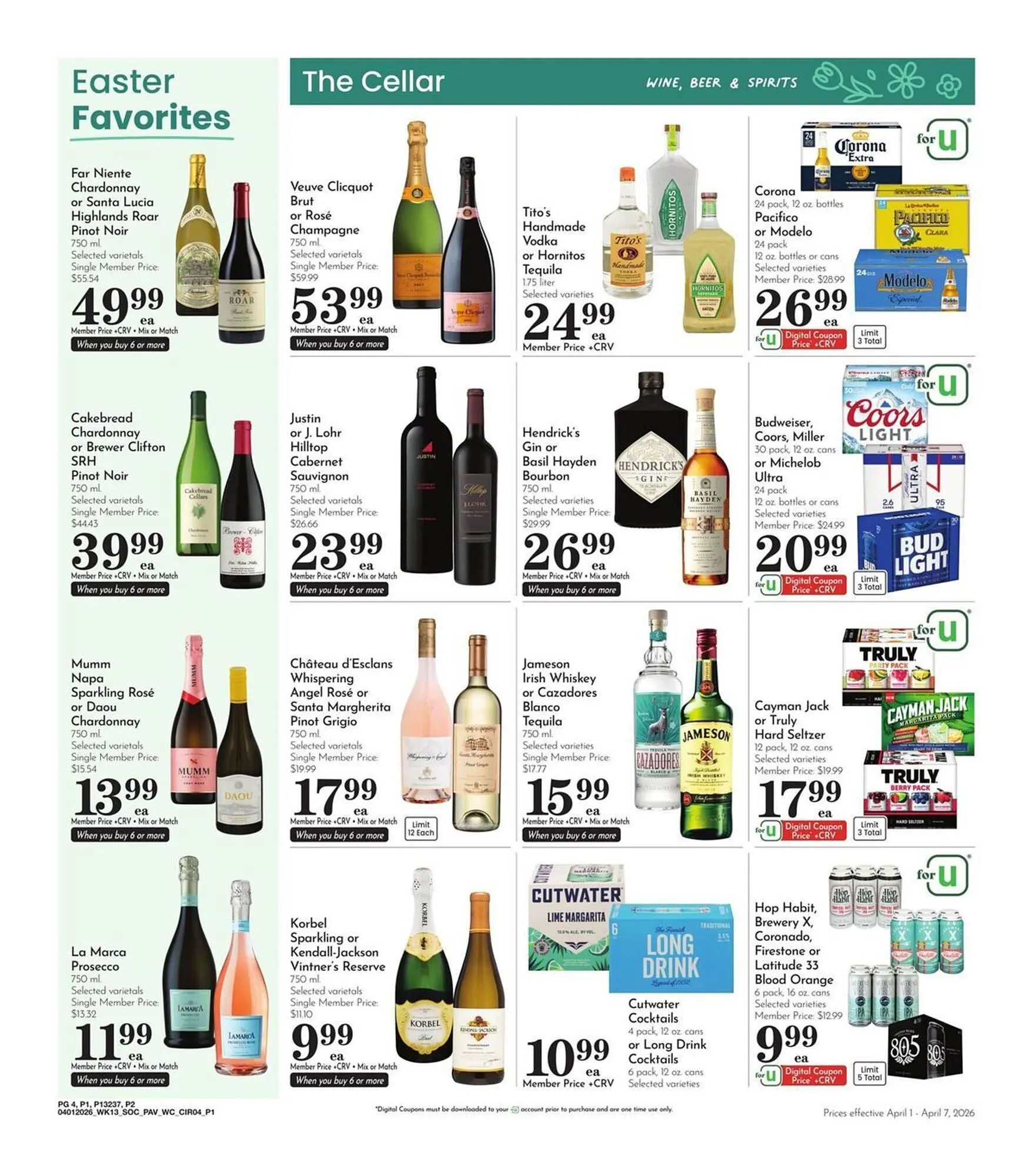 Weekly ad Pavilions weekly ad from April 1 to April 7 2026 - Page 4