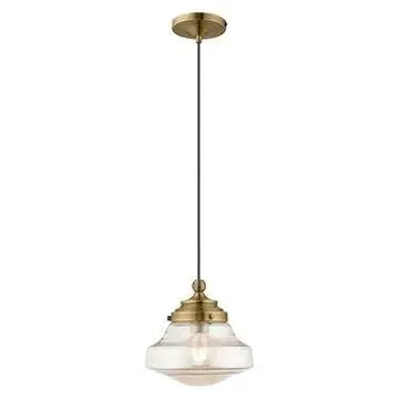 Livex Lighting 41223 Art Glass Pendant Light