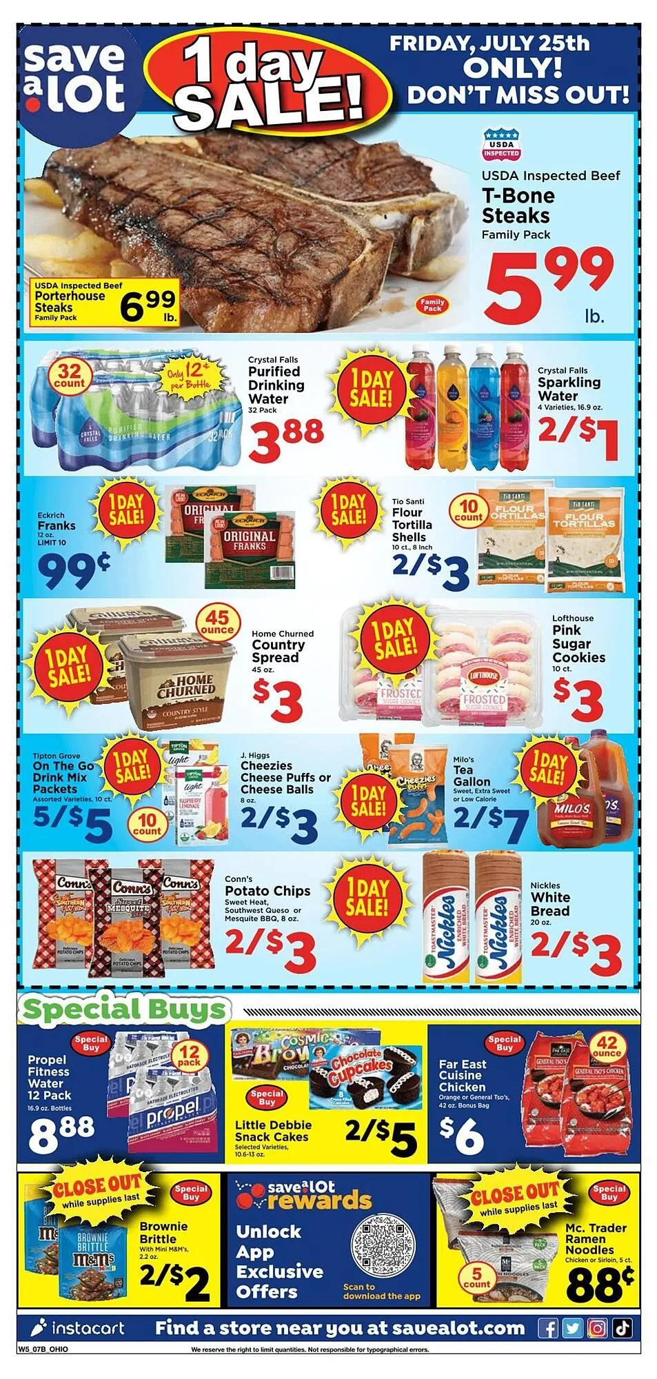 Weekly ad Save a Lot Weekly Ad from July 23 to August 5 2025 - Page 2