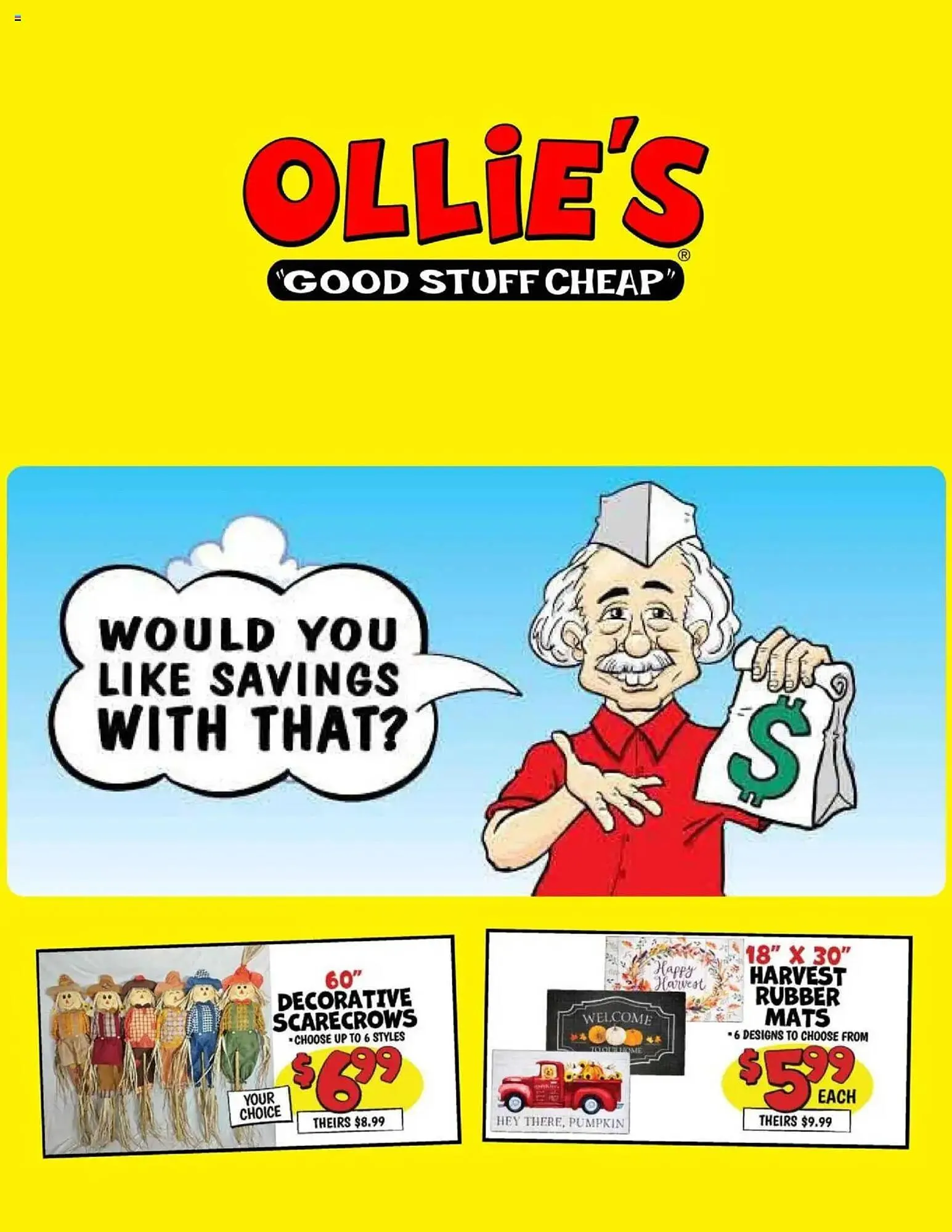 Weekly ad Ollie's weekly ad from September 19 to September 25 2025 - Page 1