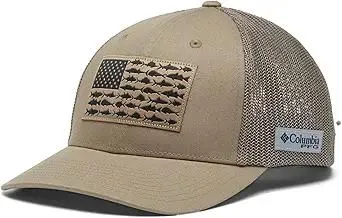 Columbia Unisex PFG Fish Flag Mesh Ball Cap