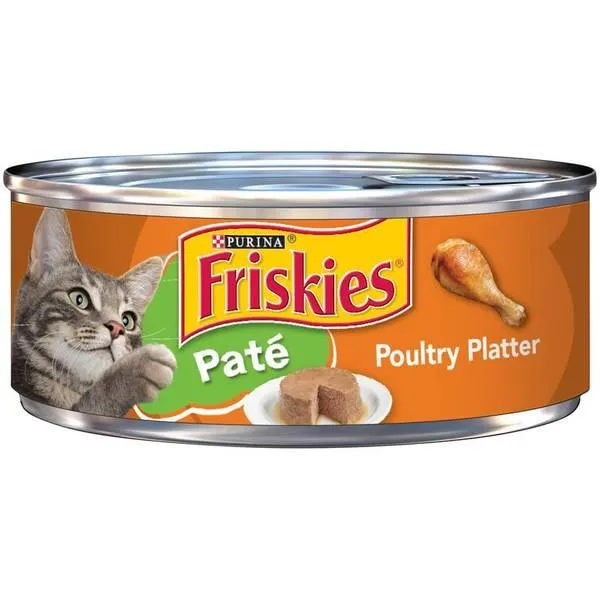 Classic Pate Poultry Platter Cat Food, 5.5 oz, Assorted Flavors