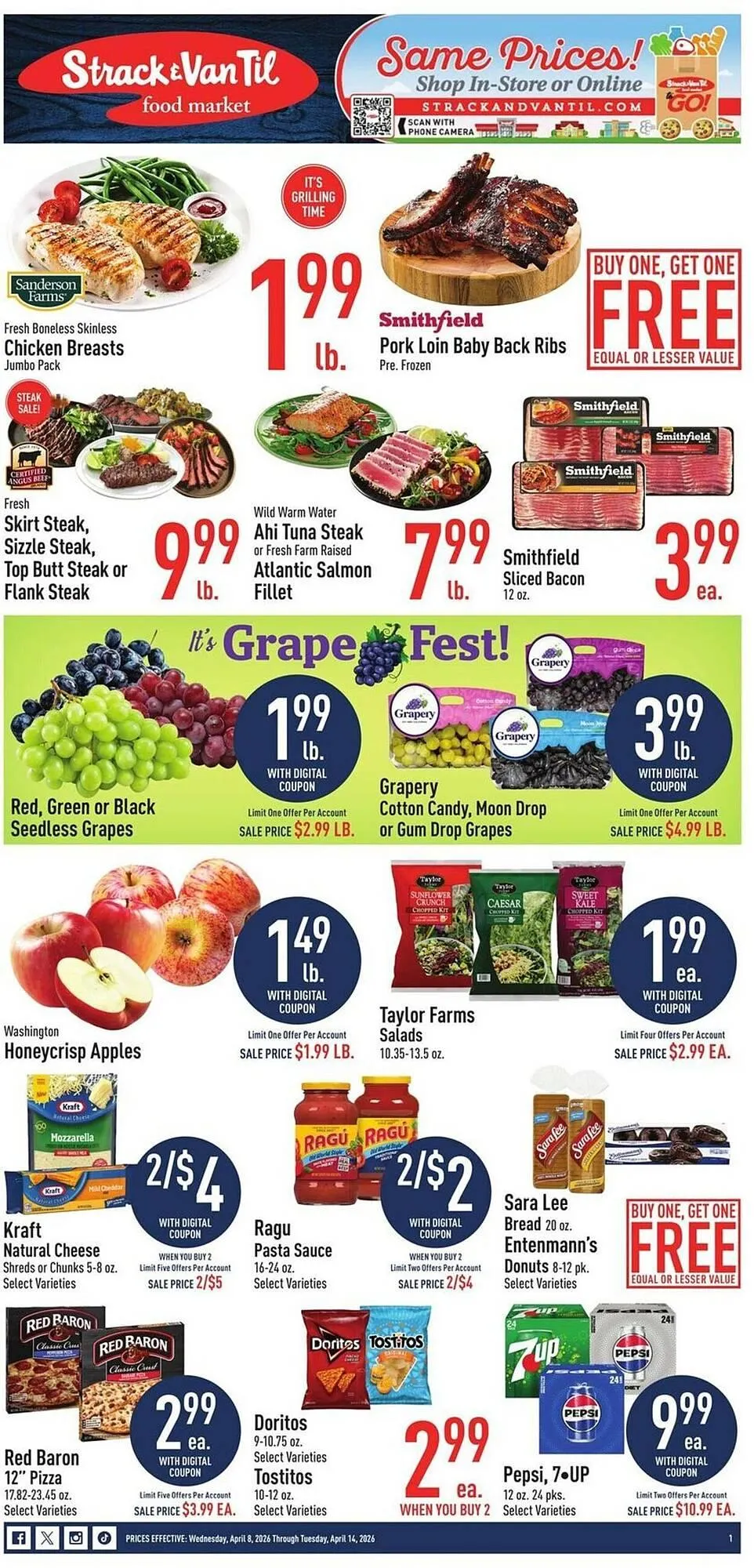 Weekly ad Strack & Van Til weekly ad from April 8 to April 14 2026 - Page 1