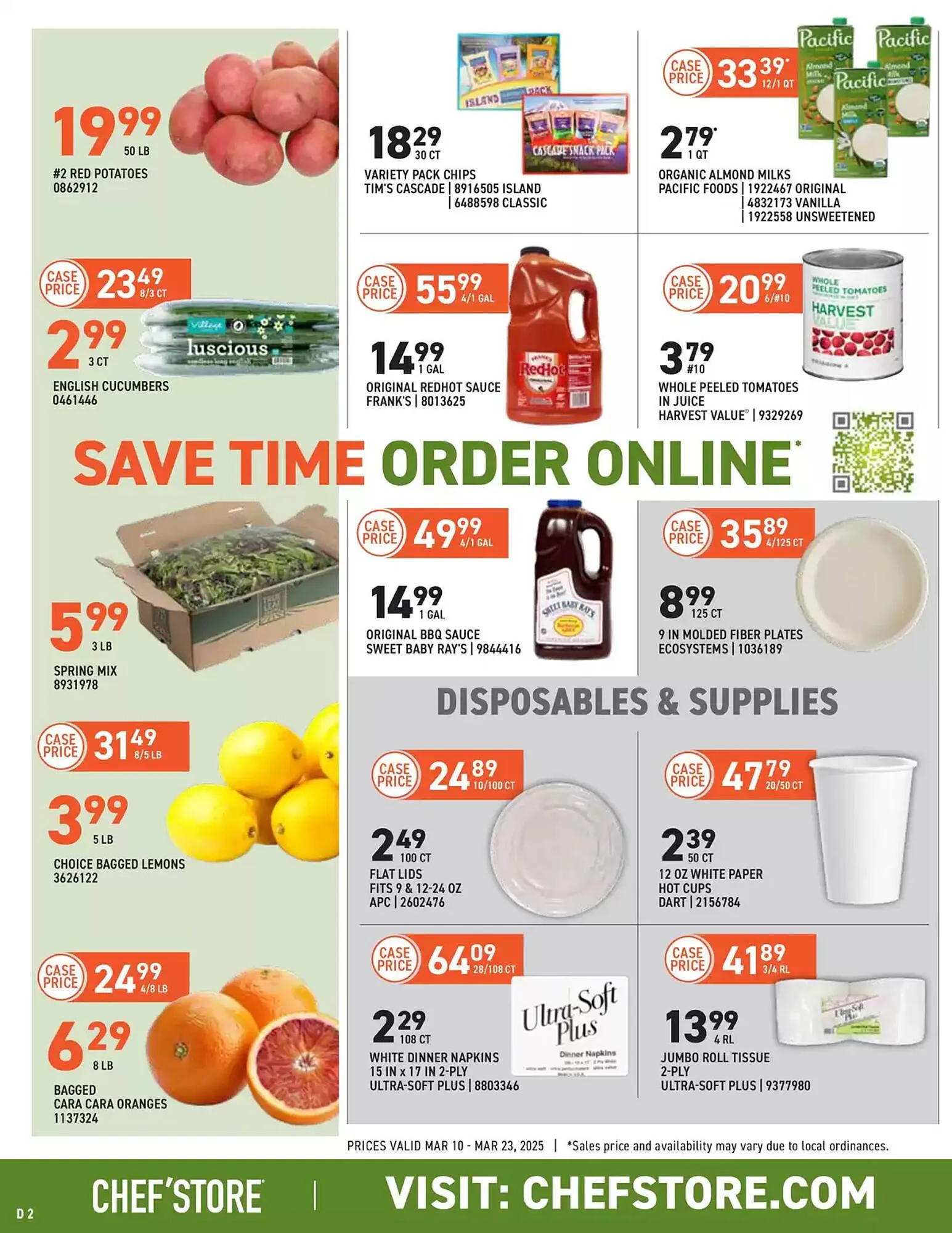 Weekly ad US Foods Chef's Store Weekly Ad from March 10 to March 23 2025 - Page 2