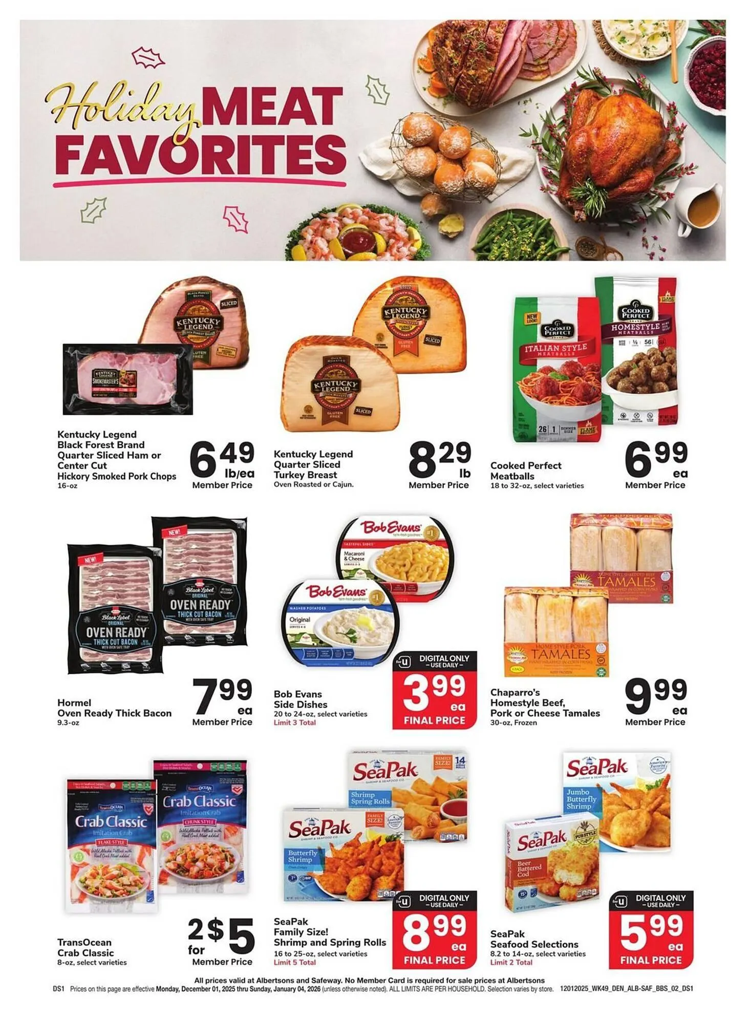Weekly ad Albertsons weekly ad from December 1 to January 4 2026 - Page 2