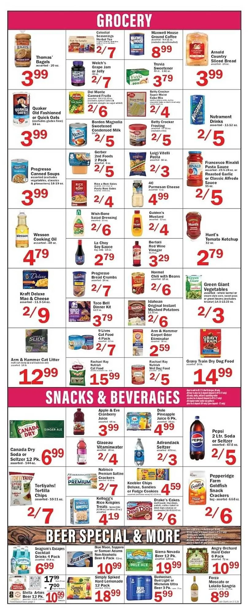 Weekly ad Food Bazaar circular from March 5 to March 11 2026 - Page 2