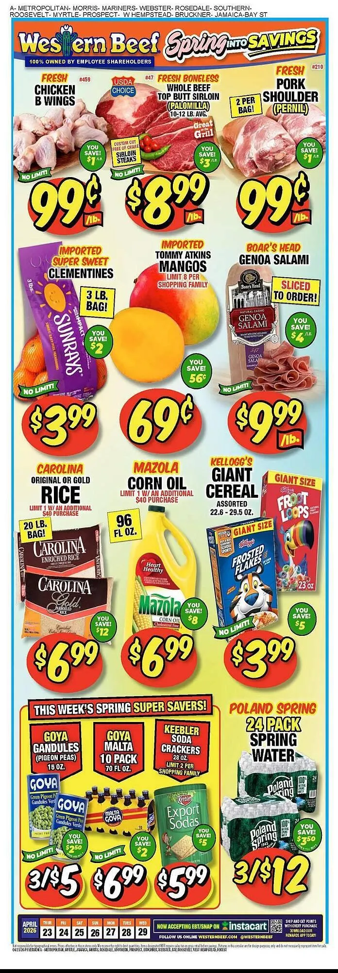 Western Beef circular - 1