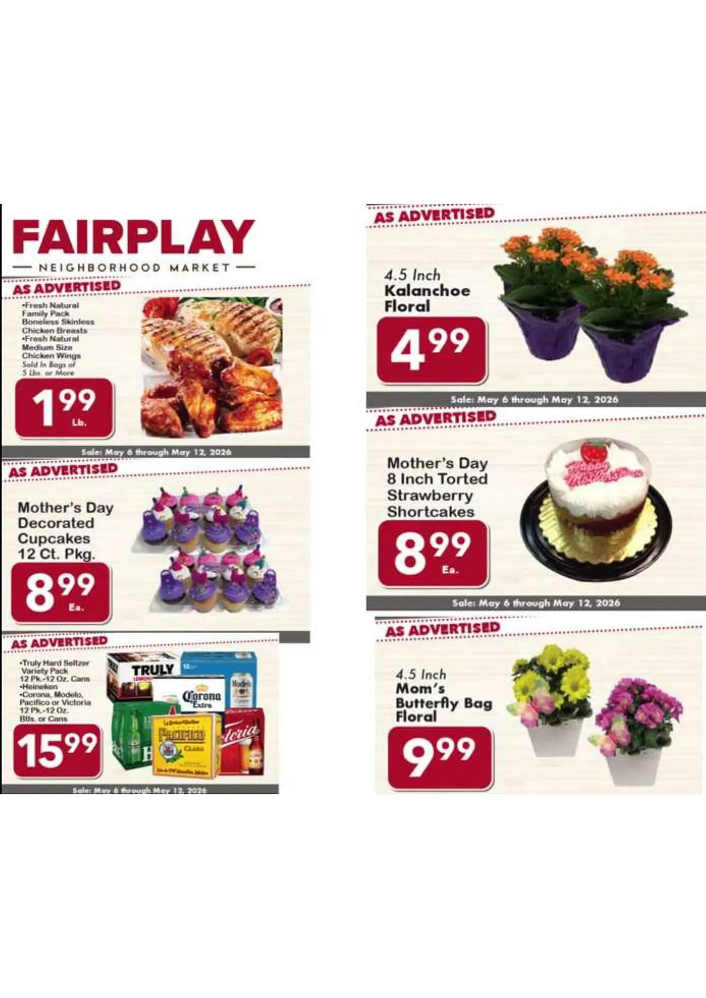 Weekly ad Fairplay weekly ad from May 6 to May 13 2026 - Page 1