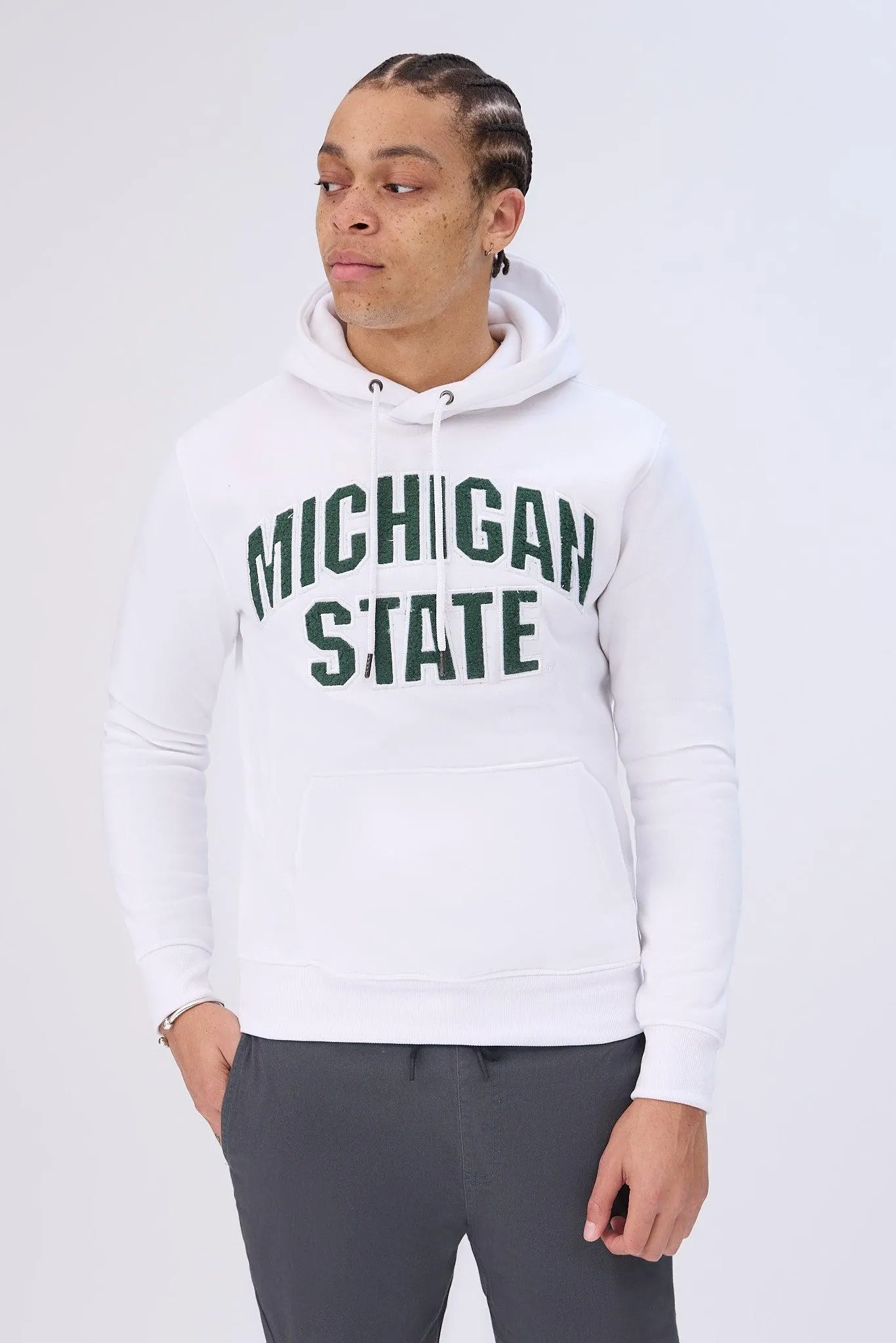 Michigan State Chenille Graphic Hoodie