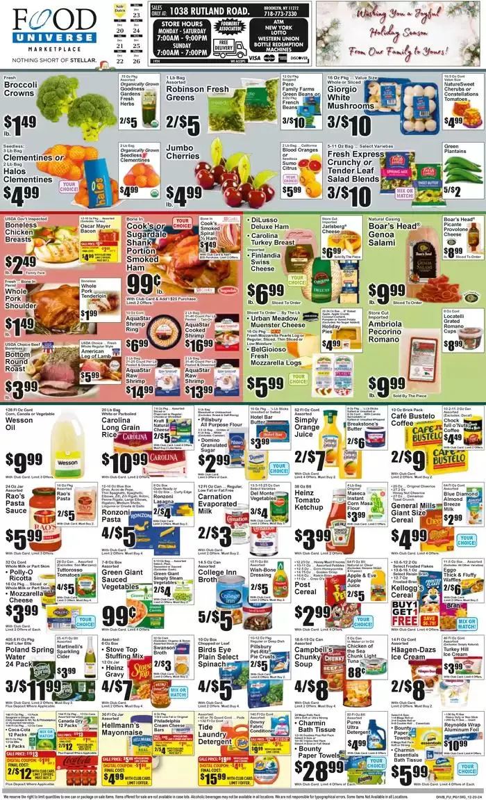 Weekly ad Exclusive deals and bargains from December 20 to December 26 2024 - Page 1