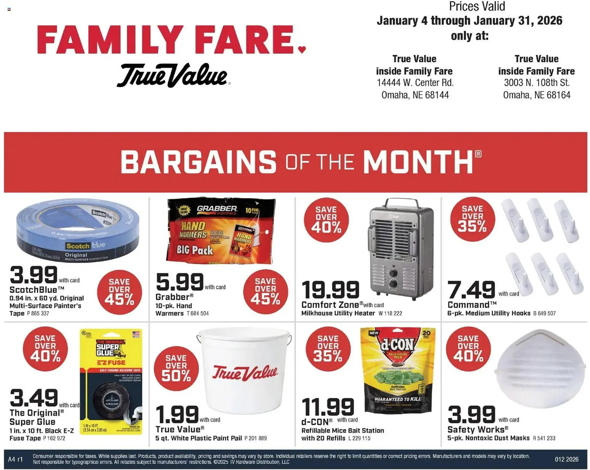 Weekly ad Family Fare weekly ad from January 4 to January 31 2026 - Page 4