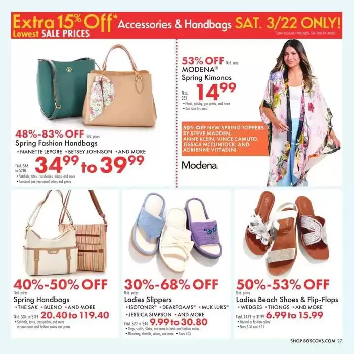 Weekly ad Weekly Ads Boscov's from March 20 to April 2 2025 - Page 27