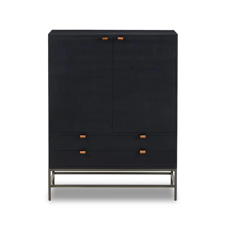 Solid Wood Storage Cabinet