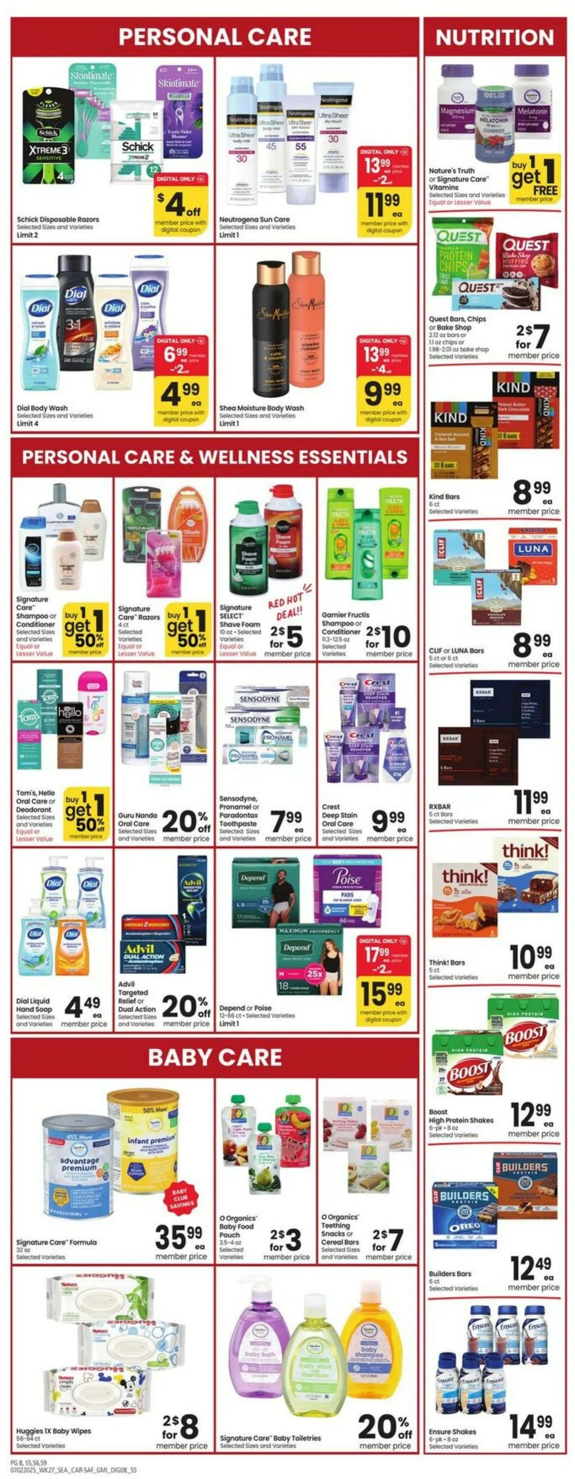 Weekly ad Carrs from July 2 to July 8 2025 - Page 8