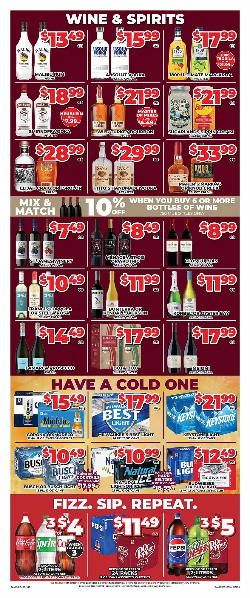 Weekly ad Price Cutter Weekly Ad from April 16 to April 22 2025 - Page 10