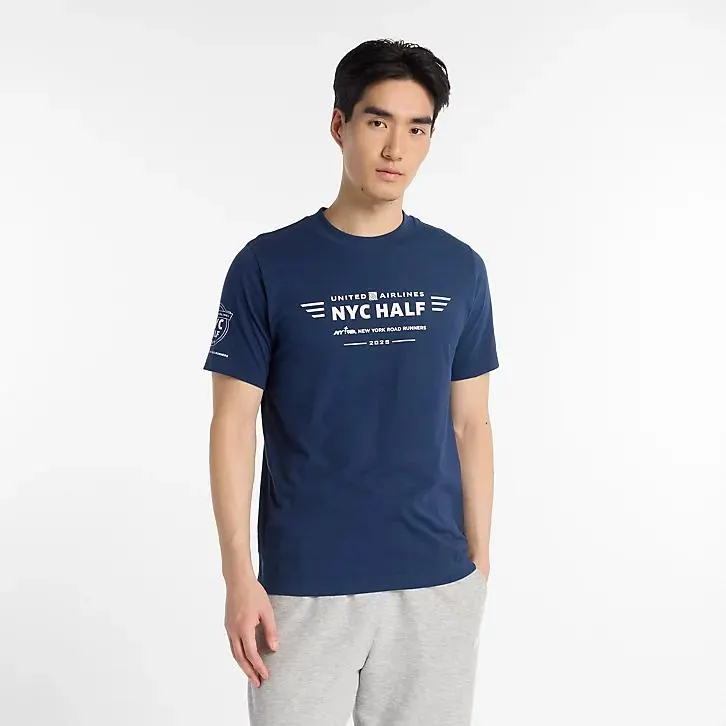 United Airlines NYC Half Graphic T-Shirt
