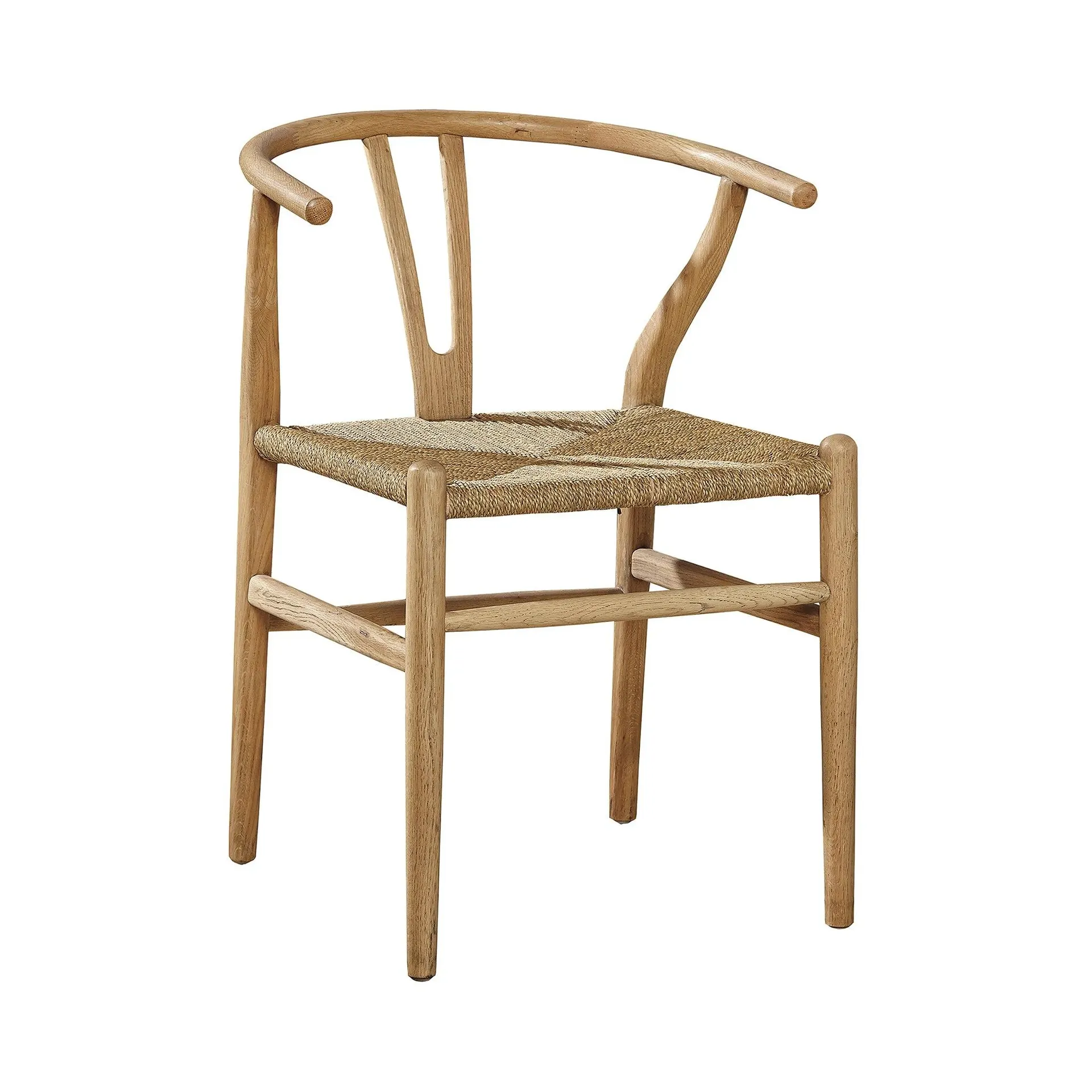 Oak and Seagrass Chair