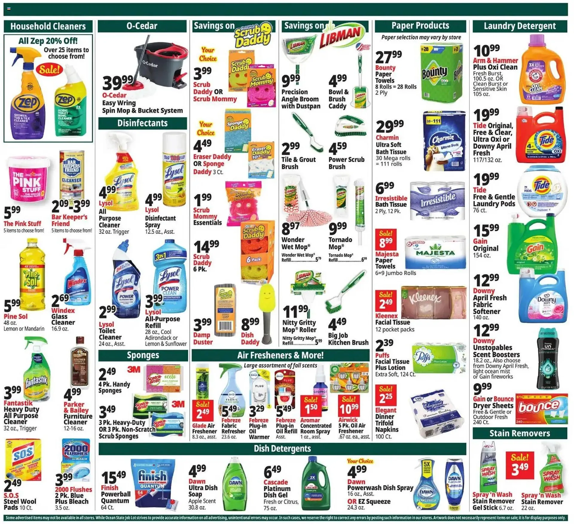 Weekly ad Ocean State Job Lot flyer from November 27 to December 4 2025 - Page 19