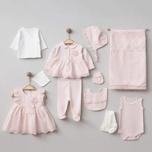 Baby Girl Homecoming Dress and Outfit Set