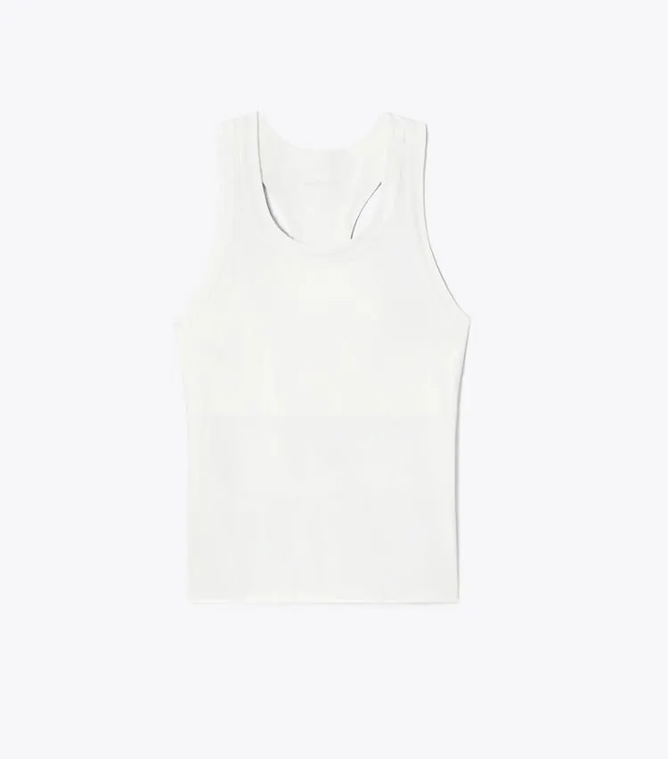 PERFORMANCE JERSEY RACERBACK TENNIS TANK