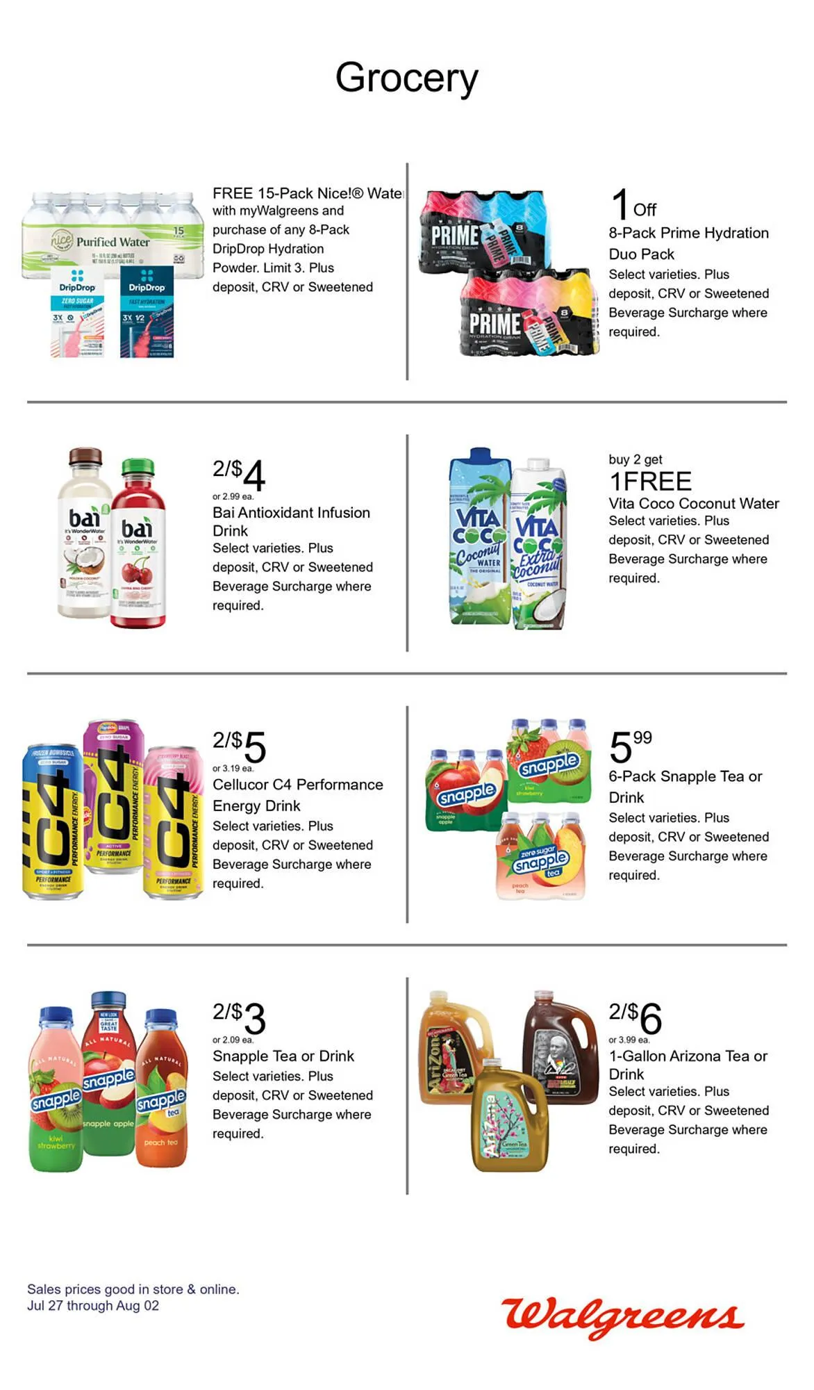 Weekly ad Walgreens Weekly Ad from July 27 to August 2 2025 - Page 44