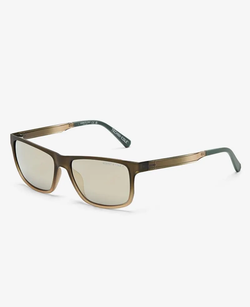 Rectangular Ultem Sunglasses -