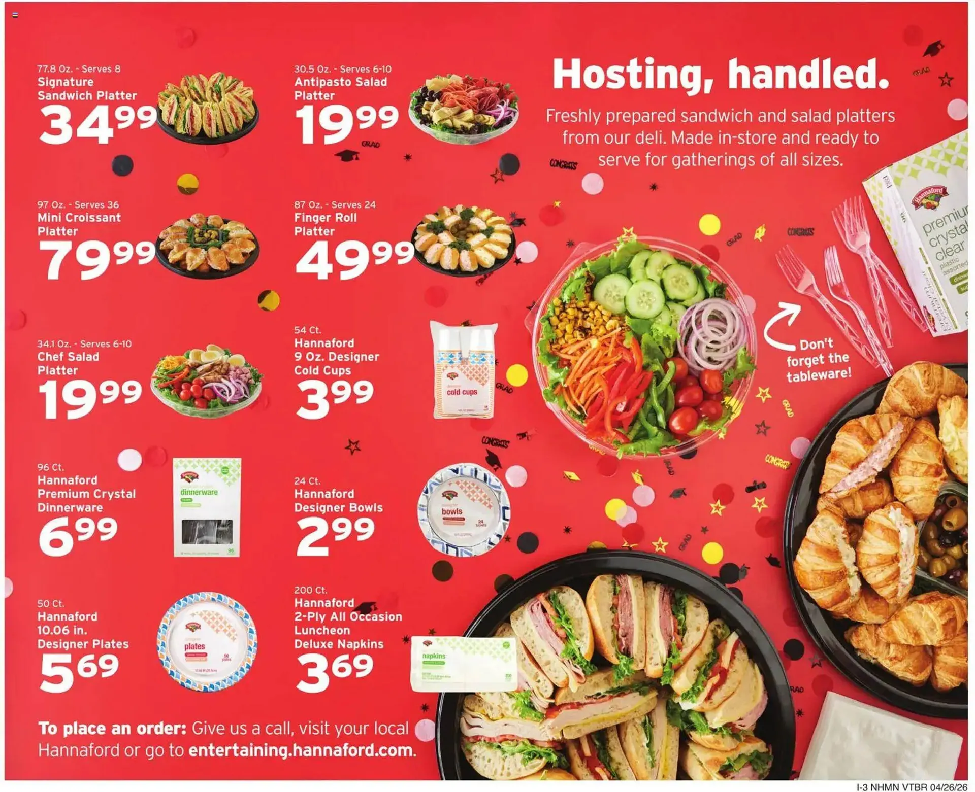 Weekly promotion Hannaford flyer spanning from April 26 to May 3 2026 - Page 11 for Catalogue 365