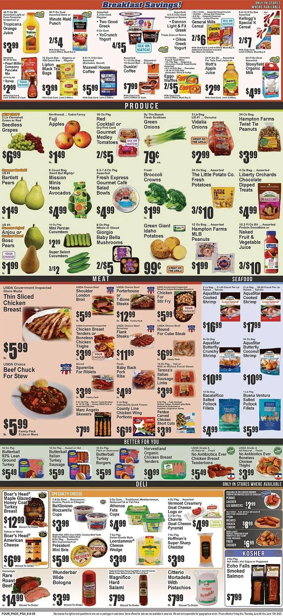 Weekly ad Food Universe Weekly Ad from June 6 to June 12 2025 - Page 4