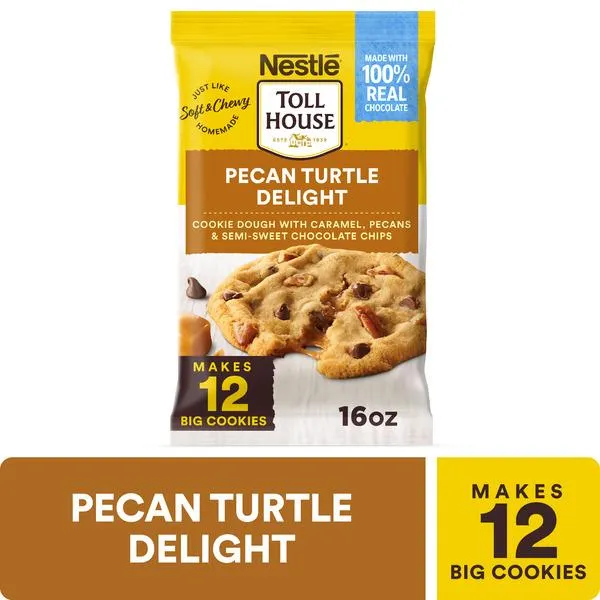 Toll House Pecan Turtle Delight Cookie Dough
