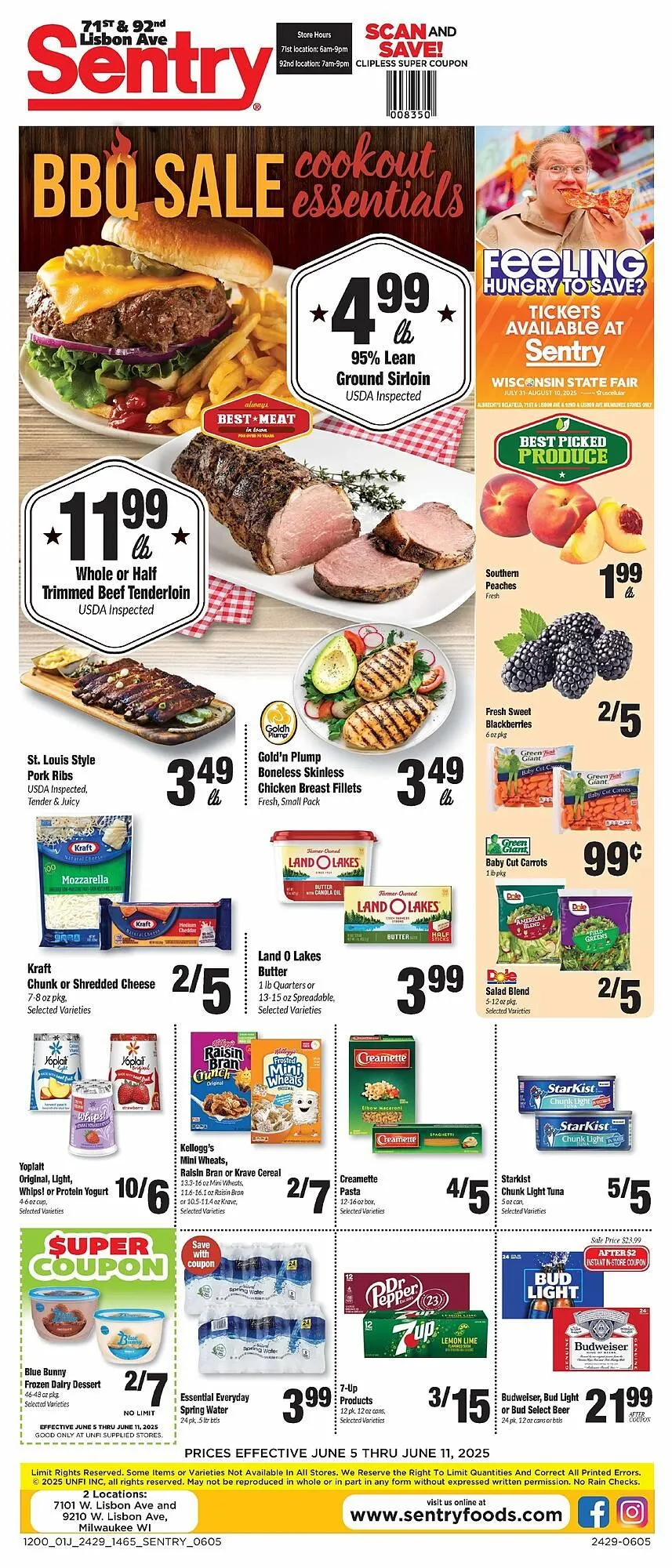 Weekly ad Sentry Weekly Ad from June 5 to June 11 2025 - Page 1