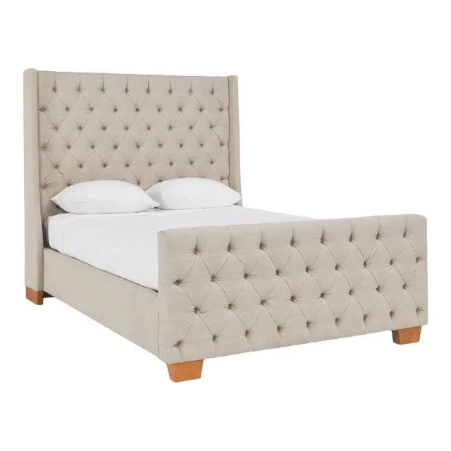 Lana Tufted Queen Bed Frame