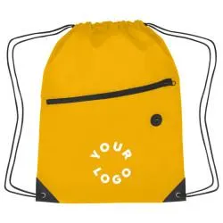 Sports Pack With Front Zipper