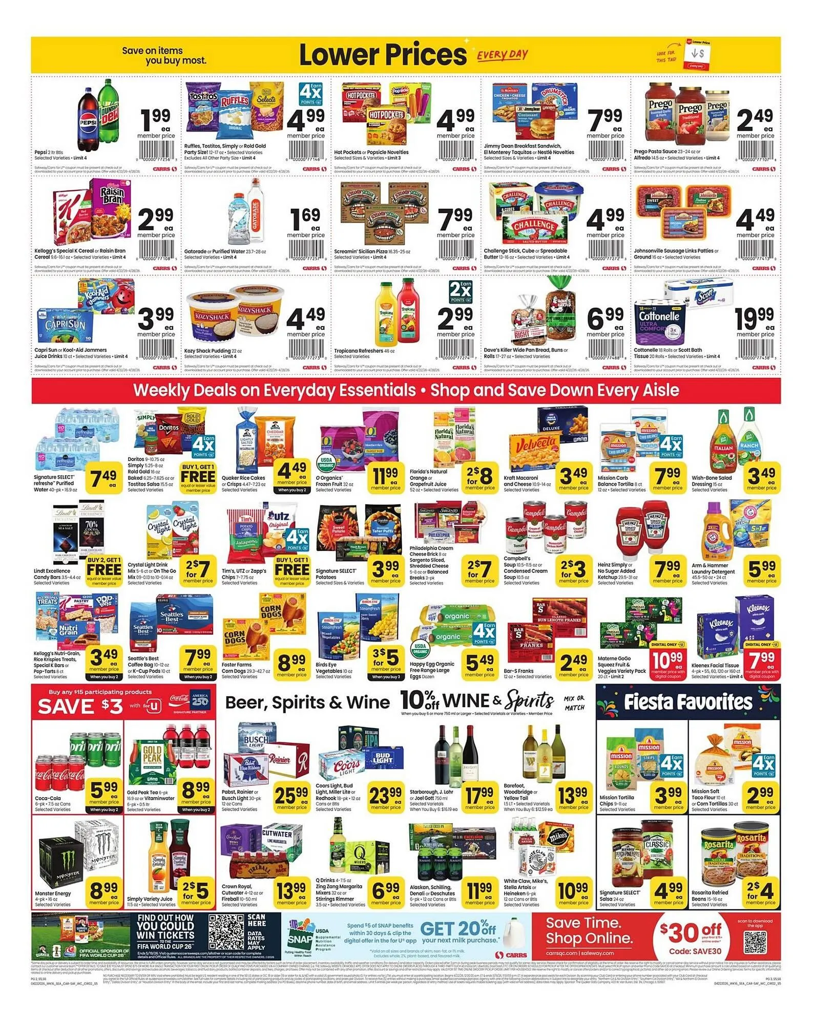 Weekly ad Carrs weekly ad from April 22 to April 28 2026 - Page 3