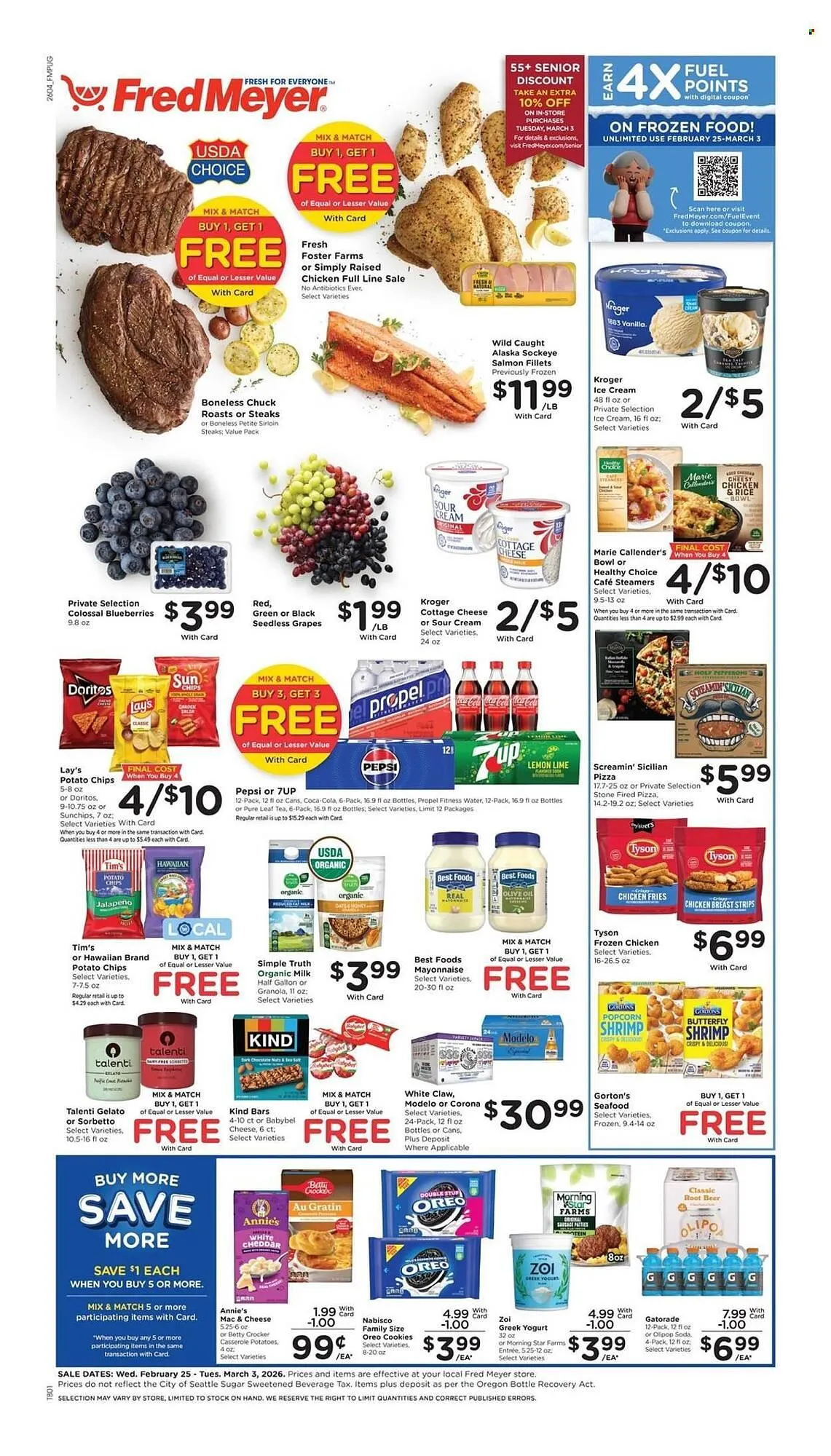 Weekly ad Fred Meyer weekly ad from February 25 to March 3 2026 - Page 1