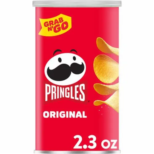 Pringles Original Potato Crisps Chips Grab N' Go Snack Pack