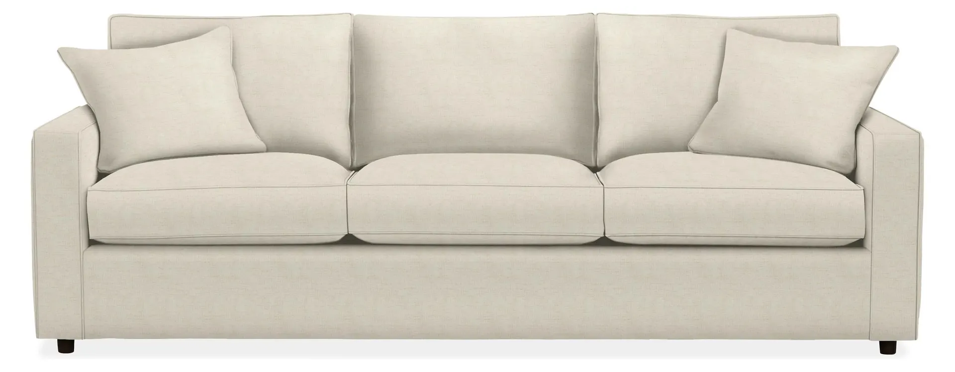 York 98" Sofa in Hawkins Ivory
