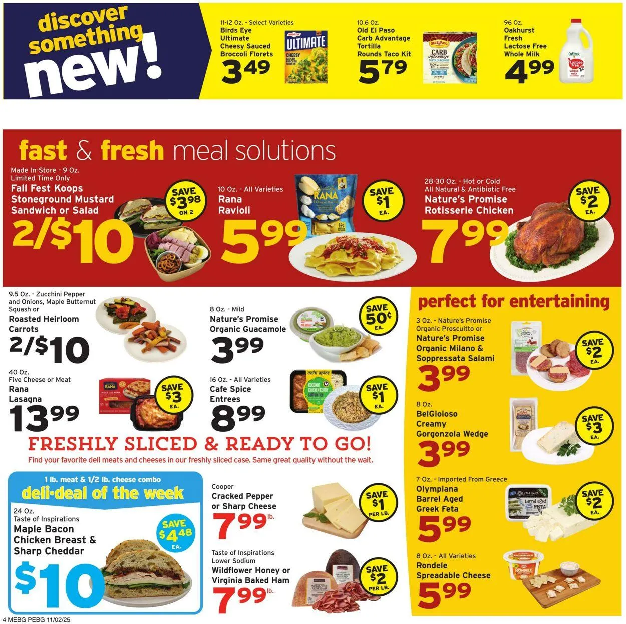 Weekly ad Hannaford Current weekly ad from November 2 to November 8 2025 - Page 4