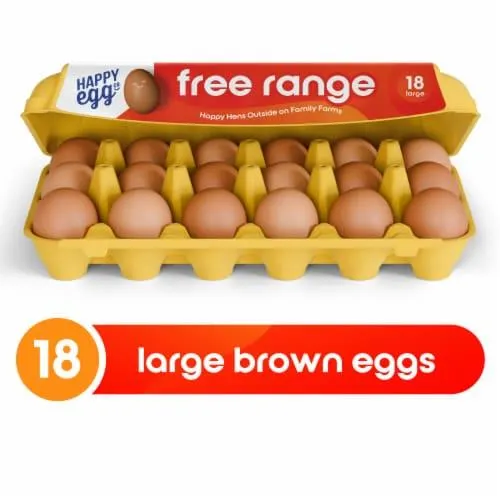 Happy Egg Co.® Free Range Large Brown Eggs